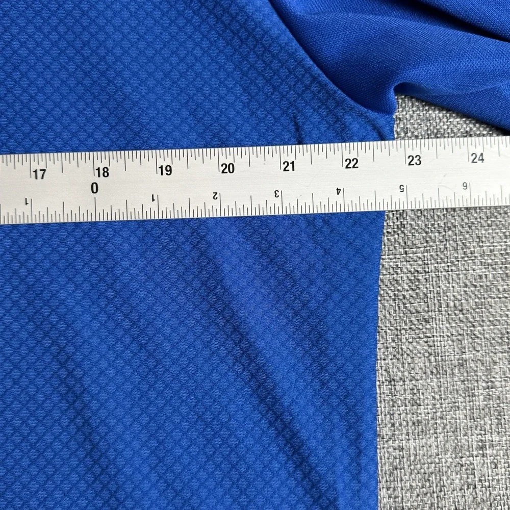 Adidas Shirt Mens | L | Royal Blue Slim Fit Long Sleeve Performance HS3505
